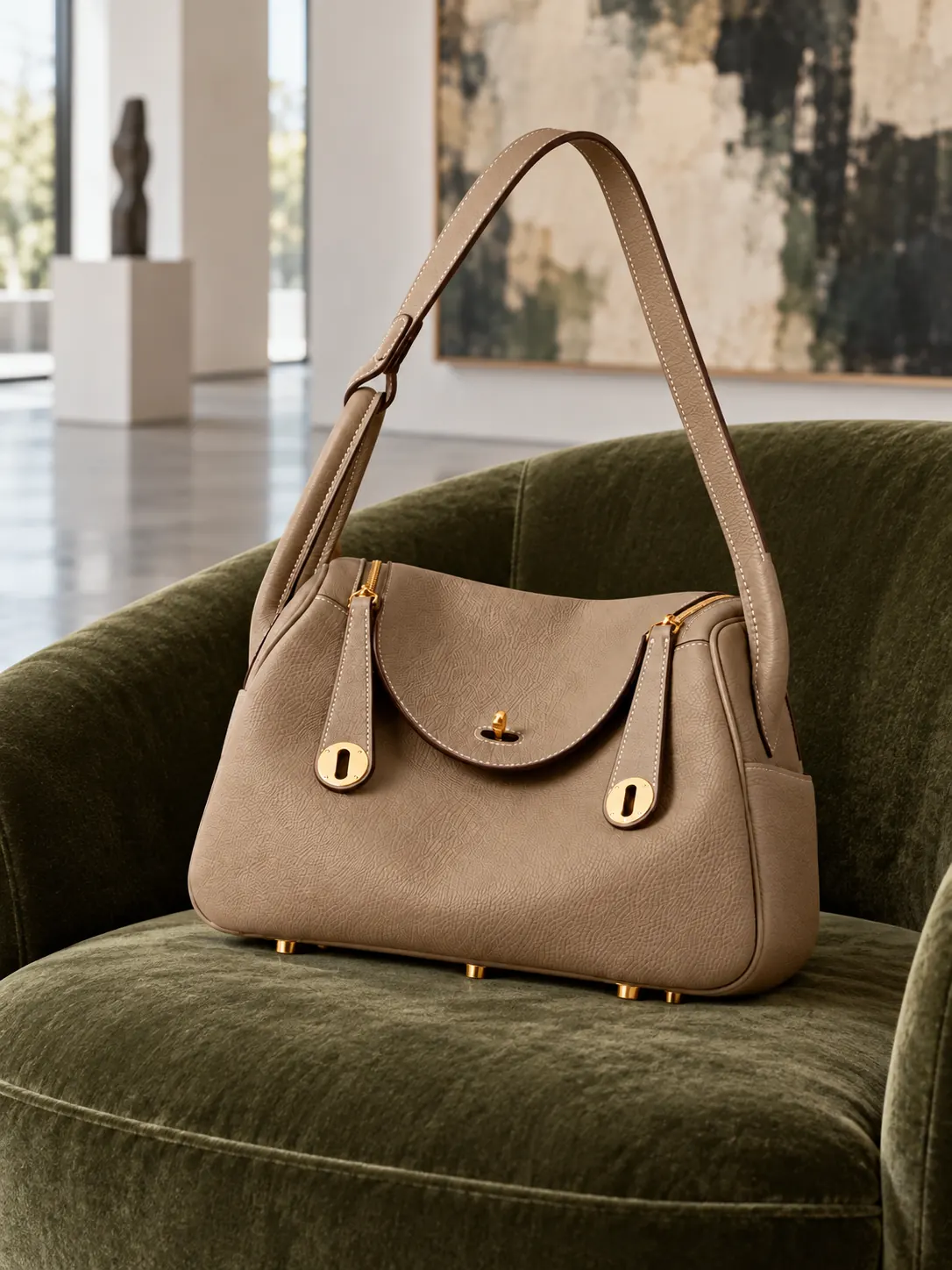 The Fold — Leather Satchel styled for everyday wear