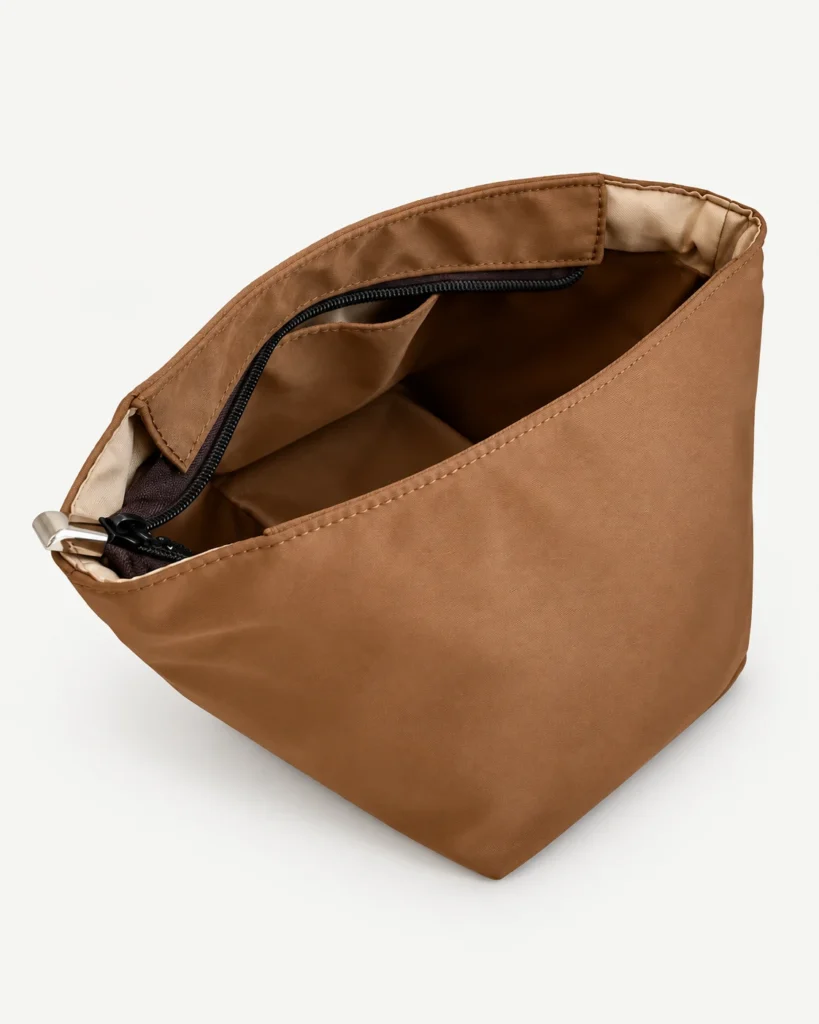 Zip-Top Bucket Bag Organizer