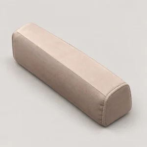 Birkin Bag Shaper Pillow textile storage pillow on a neutral background