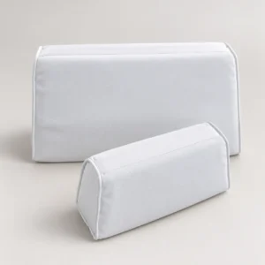 Herbag Bag Shaper Pillow textile storage pillow on a neutral background