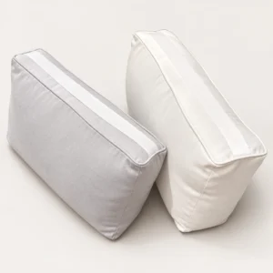 22 Bag Bag Shaper Pillow textile storage pillow on a neutral background