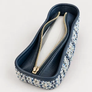 Gabrielle Bag Shaper Pillow textile storage pillow on a neutral background