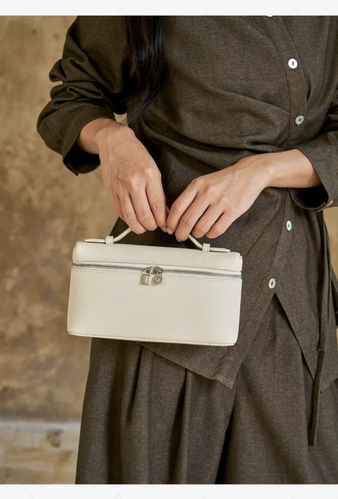 The Box — Leather Zip-Top Mini Bag — product detail view 18