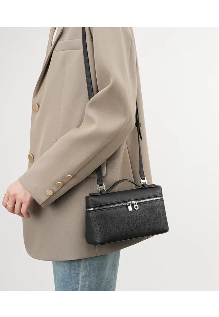 The Box — Leather Zip-Top Mini Bag — product detail view 27