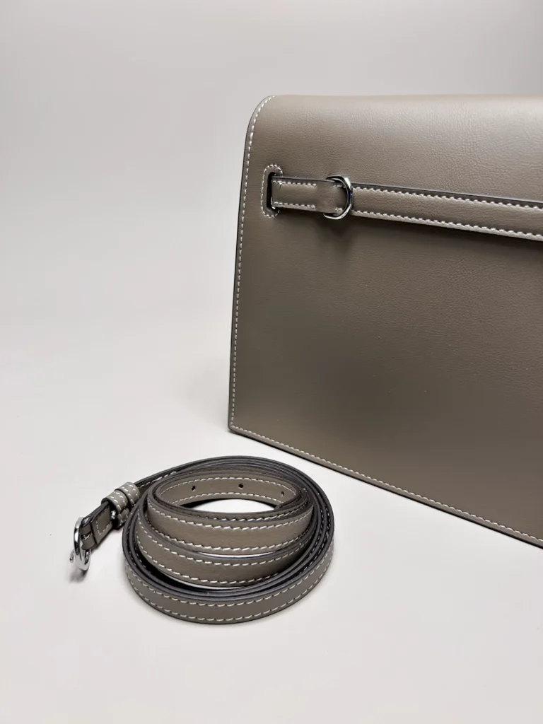 The Convertible — Soft Leather Flap Bag — product detail view 17