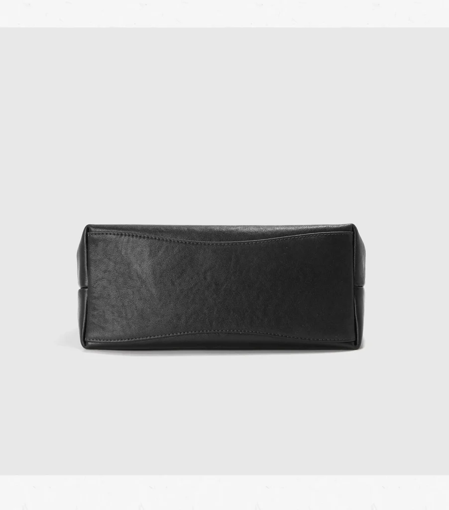 The Crescent — Leather Hobo Bag — product detail view 33