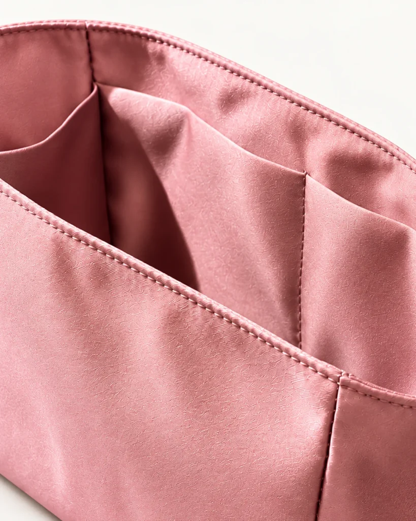 Double-Handle Satin Bag Organizer — product detail