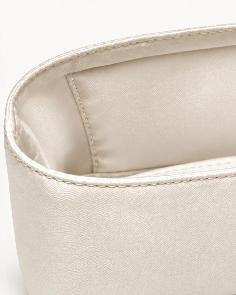 Mini Top-Handle Satin Organizer — product detail