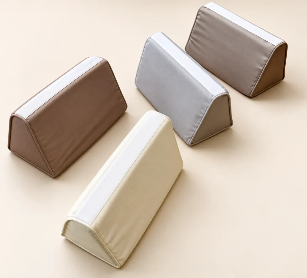 24/24 Bag Shaper Pillow — fabric and color reference; model sizes vary