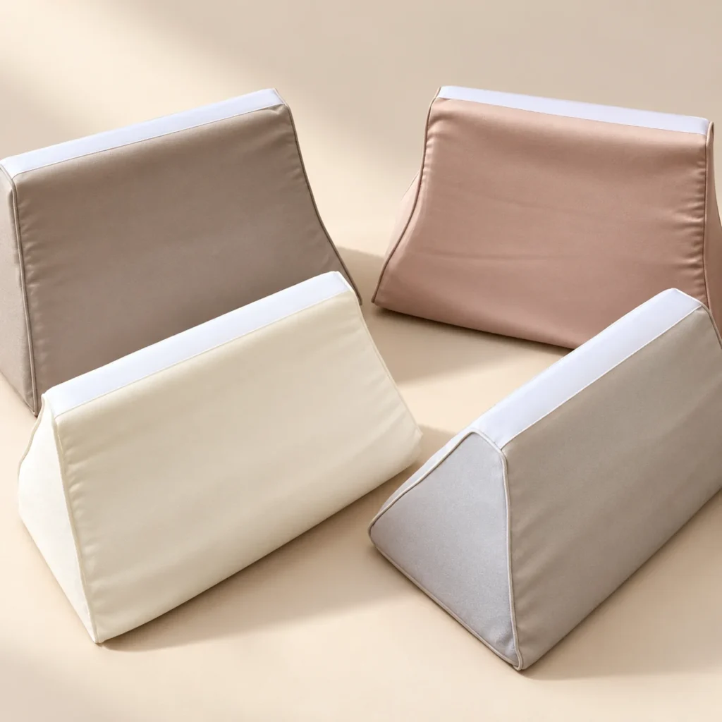 Garden Party Bag Shaper Pillow — fabric and color reference; model sizes vary