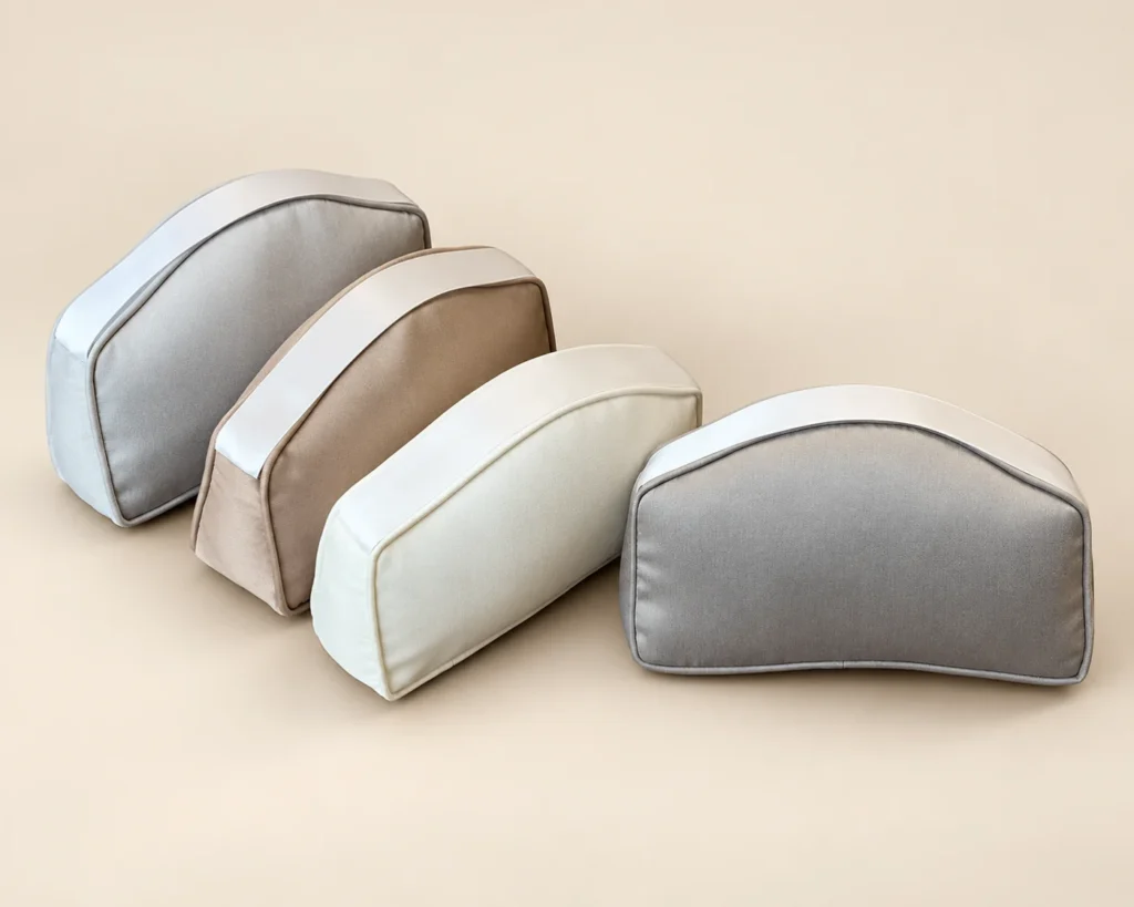 Bolide Bag Shaper Pillow — fabric and color reference; model sizes vary