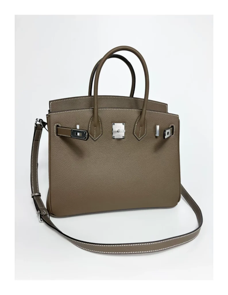 The Signature — Double-Handle Leather Bag — product detail view 12