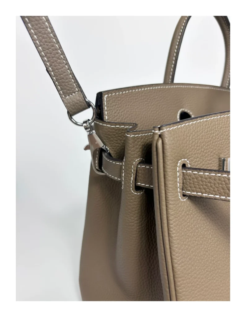 The Signature — Double-Handle Leather Bag — product detail view 13
