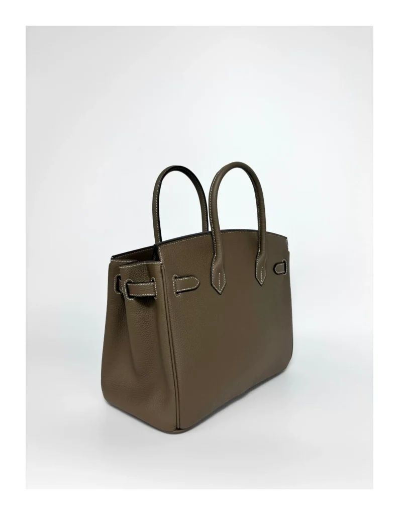 The Signature — Double-Handle Leather Bag — product detail view 14