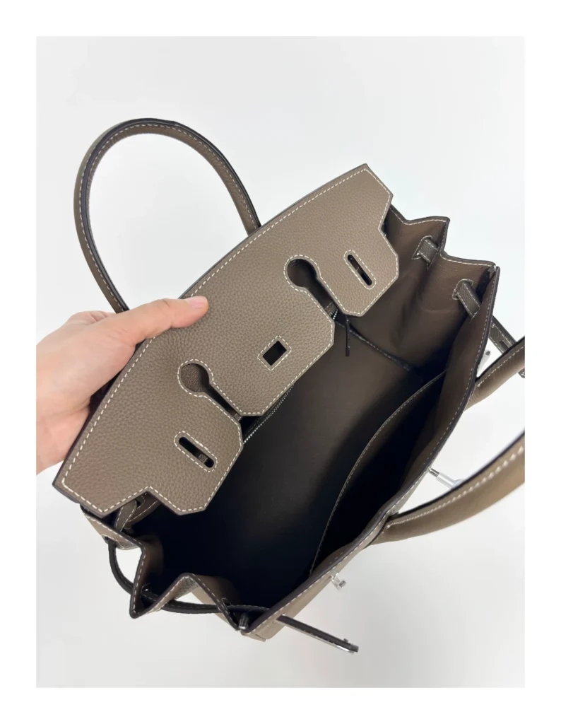 The Signature — Double-Handle Leather Bag — product detail view 17