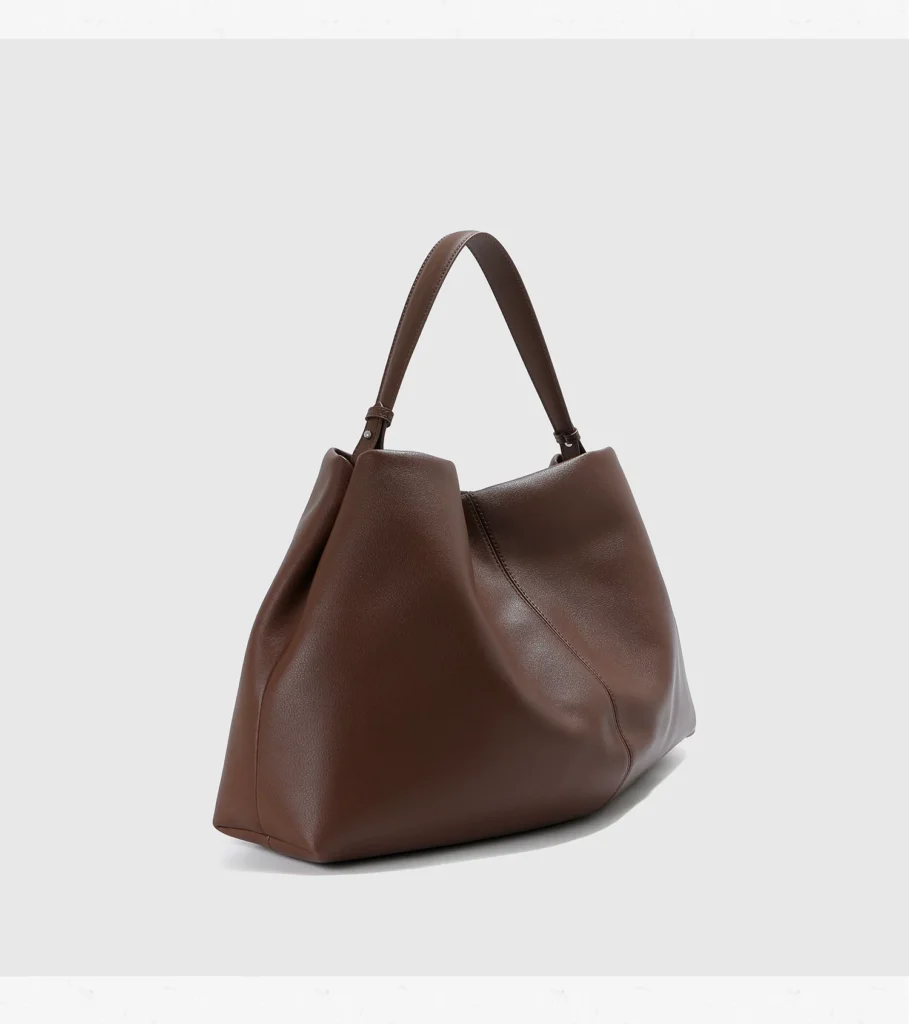 The Soft Tote — Split-Leather Shoulder Bag — product detail view 21