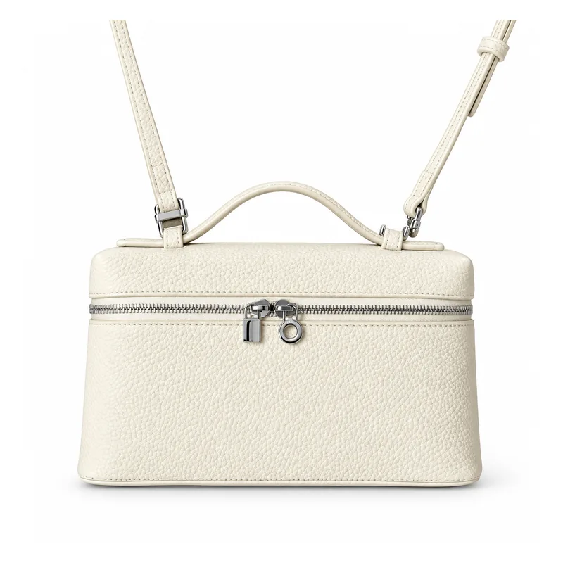 The Lunchbox — Compact Leather Top Handle Bag