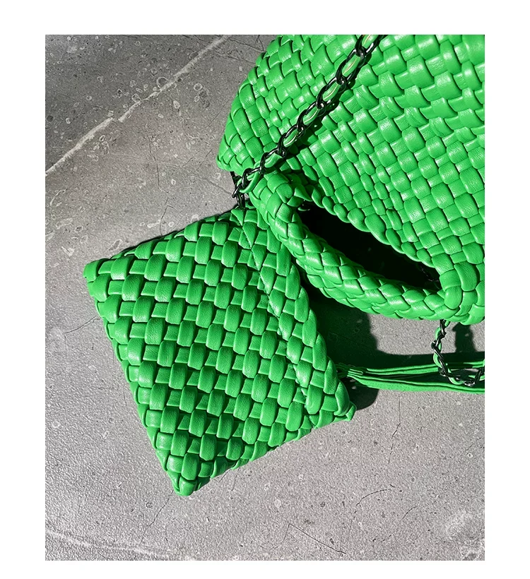 The Weave — Mini Woven Phone Bag — product detail view 15